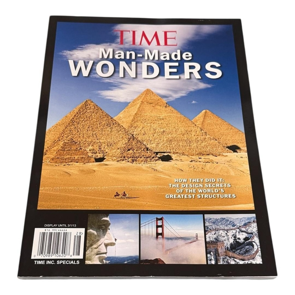 TIME Man-Made Wonders Special Edition Architecture Magazine Softcover 2013